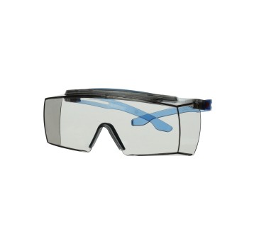 OKULARY OCHRONNE NAKŁADKOWE 3M SECUREFIT 3700 SF3707XSGAF-BLU-EU, KN, I/O, NIEBIESKIE ZAUSZNIKI, JASNOSZARE SOCZEWKI