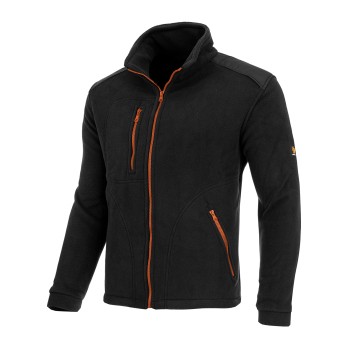 POLAR 350G CZARNY POMARAŃCZOWY WZMOCNIONY