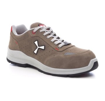 PÓŁBUTY OCHRONNE S1 - S1P GET FRESH LOW S1P-SUE - KHAKI