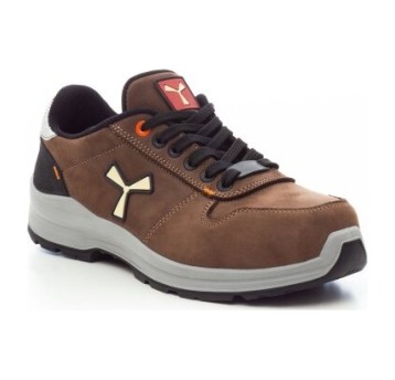 PÓŁBUTY OCHRONNE S3 GET FORCE LOW LD S3-NBK - CZEKOLADOWY