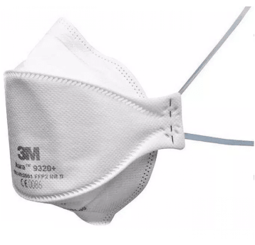 PÓŁMASKA BEZ ZAWORKA 3M AURA 9320+ FFP2 NR D