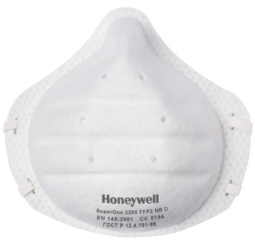 PÓŁMASKA BEZ ZAWORKA HONEYWELL SUPERONE 3205 V2 FFP2 NR D