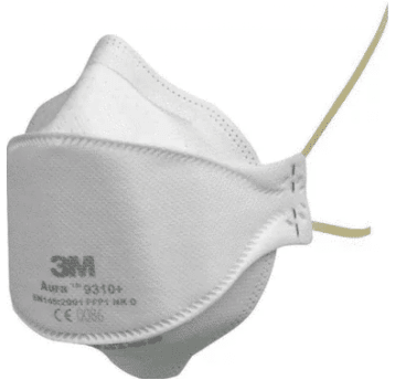 PÓŁMASKA FILTRUJĄCA 3M AURA 9310+ FFP1 NR D