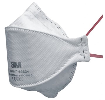 PÓŁMASKA FILTRUJĄCA MEDYCZNA 3M AURA 1863+ FFP3 NR D IIR