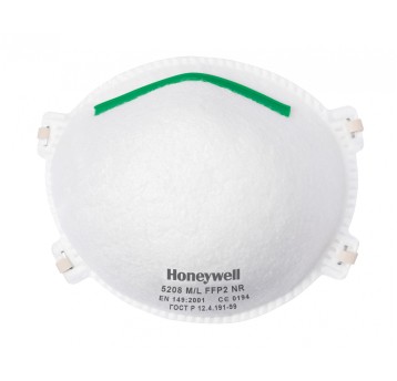 PÓŁMASKA JEDNORAZOWA BEZ ZAWORKA HONEYWELL 5208 FFP2 NR D - M/L