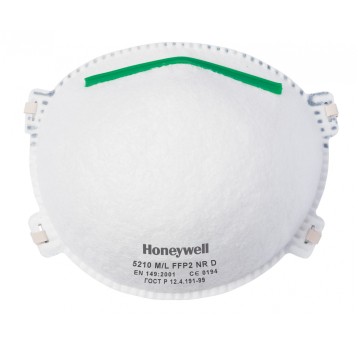 PÓŁMASKA JEDNORAZOWA BEZ ZAWORKA HONEYWELL 5210 FFP2 NR D - M/L