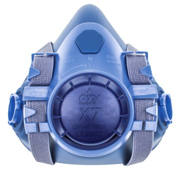 PÓŁMASKA OXYLINE OXYPRO X7 SILIKON (BAGNET)