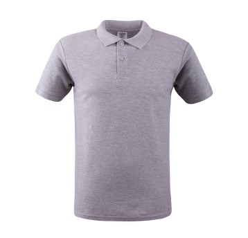 POLO MĘSKIE MPS180 SZARY MELANŻ