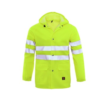 PROBALTIC KURTKA PRZECIWDESZCZOWA FLUO YELLOW