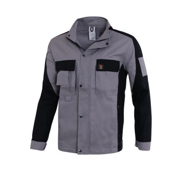 PROPLUS KURTKA JASNOSZARO-CZARNA