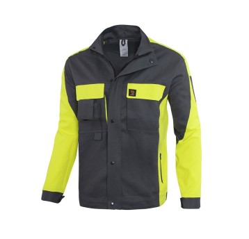 PROPLUS KURTKA SZARO-ŻÓŁTA