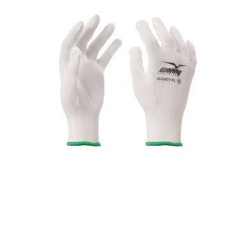 RĘKAWICA POLIESTROWA WKŁADY HANDY PL - BIAŁY