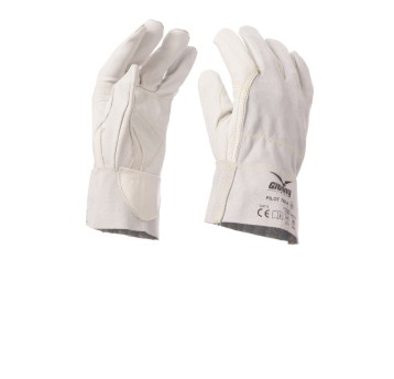 RĘKAWICA WZMACNIANA SKÓRA BYDLĘCA PILOT 70R-K - LODOWY