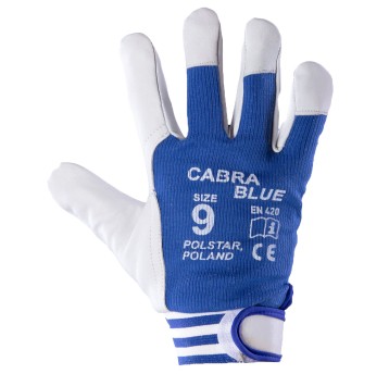 RĘKAWICE CABRA BLUE - NIEBIESKI