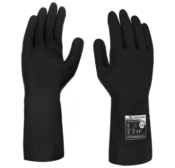 RĘKAWICE GUMOWE X-BLACKCHEM ROZM. 11