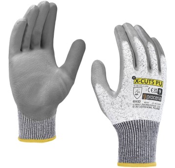 RĘKAWICE OCHRONNE ANTYPRZECIĘCIOWE X-CUT5 PU