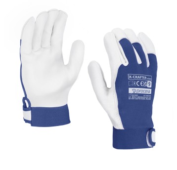 RĘKAWICE OCHRONNE OCIEPLANE WZMOCNIONE KOZIĄ SKÓRĄ X-CRAFTER WINTER