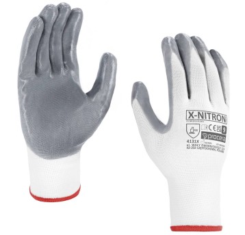RĘKAWICE OCHRONNE POWLEKANE NITRYLEM X-NITRON