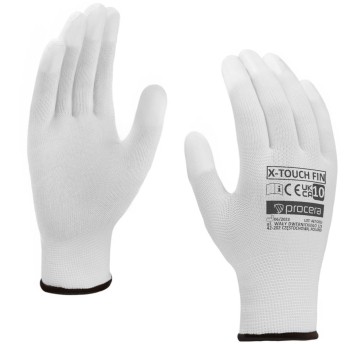 RĘKAWICE OCHRONNE POWLEKANE PU X-TOUCH FIN