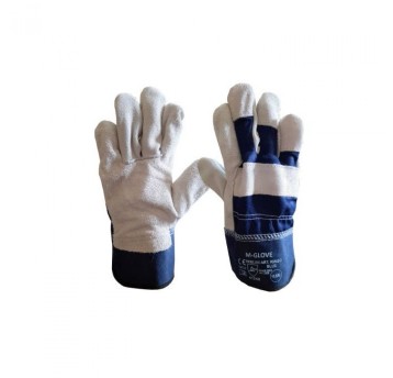 RĘKAWICE OCHRONNE Z DWOINY RINGO BLUE 4124X -10,5/XL