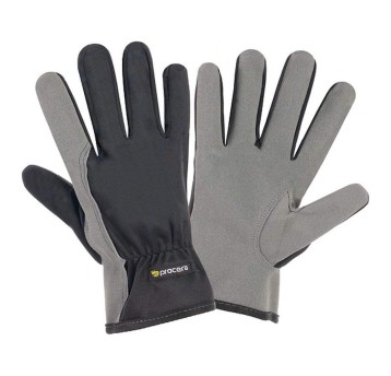 RĘKAWICE OCHRONNE ZE SKÓRY SYNTETYCZNEJ X-GRIS