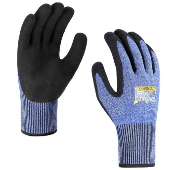 RĘKAWICE OCIEPLANE ANTYPRZECIĘCIOWE X-WINCUT ROZM. 10