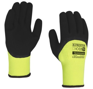 RĘKAWICE OCIEPLANE POWLEKANE PIANKĄ LATEKSOWĄ X-FROSTER