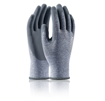 RĘKAWICE POWLEKANE ARDON NATURE TOUCH Z BLISTREM - SZARE