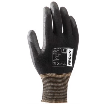 RĘKAWICE PURE TOUCH - CZARNY