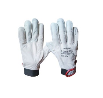 RĘKAWICE SKÓRZANE M-GLOVE DRIVER VELCRO 3132X