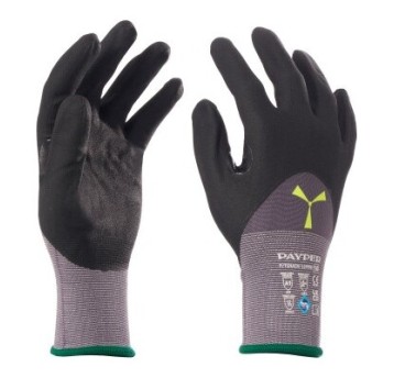 RĘKAWICZKI ROBOCZE P-TOUCH 15PRO - SZARY-CZARNY