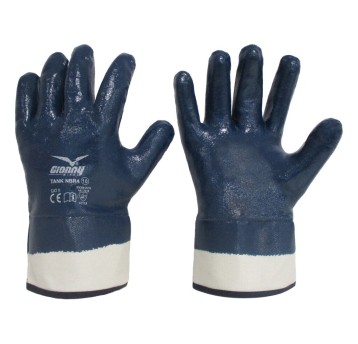 RĘKAWICZKI ROBOCZE TANK NBR4 - NIEBIESKI