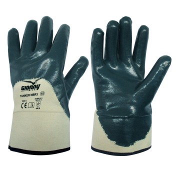 RĘKAWICZKI ROBOCZE TANKER NBR3 - NIEBIESKI