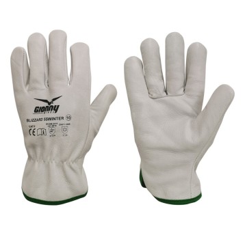 RĘKAWICZKI ZIMOWE SKÓRZANE BLIZZARD 55WINTER - LODOWY