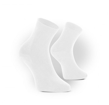 SKARPETY ANTYBAKTERYJNE BAMBOO MEDICAL (3PARY) - BIAŁY