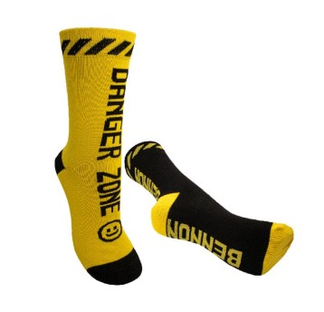 SKARPETY BENNONKY BLACK/YELLOW