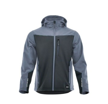 SOFTSHELL COMFORT PLUS SZARY