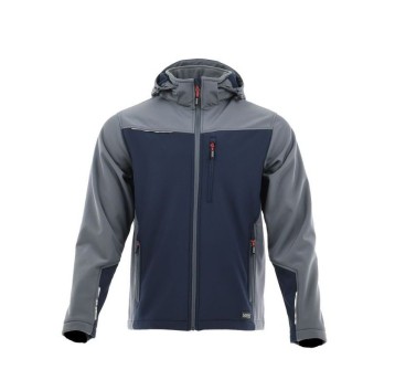 SOFTSHELL COMFORT PLUS SZARY