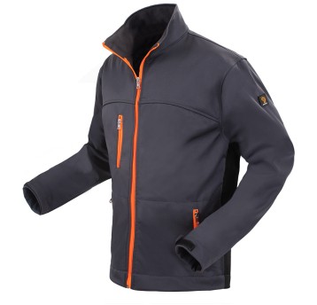 SOFTSHELL KURTKA SZARA