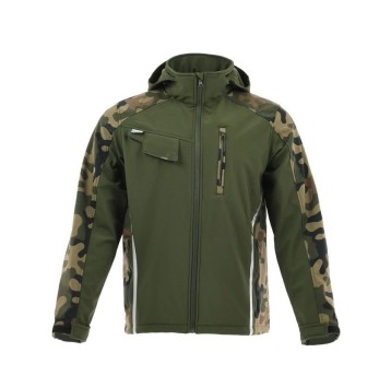 SOFTSHELL STANDARD PLUS ZIELONY CAMO