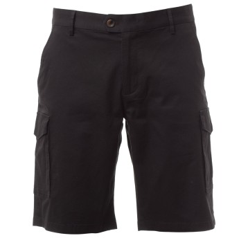 SPODENKI KRÓTKIE BERMUDY MAJOR SHORTS - CZARNY