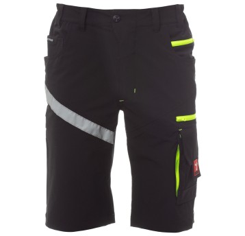 SPODENKI KRÓTKIE BERMUDY NEXT 4W SHORTS - CZARNY-CZARNY