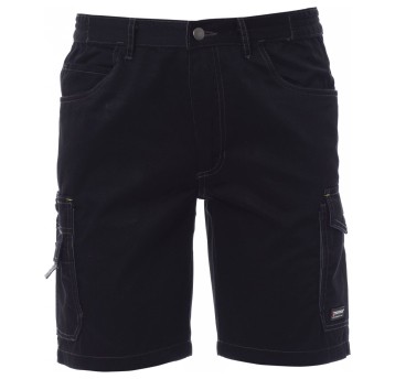 SPODENKI KRÓTKIE BERMUDY SANDIEGO - CZARNY-ZADYMIONY
