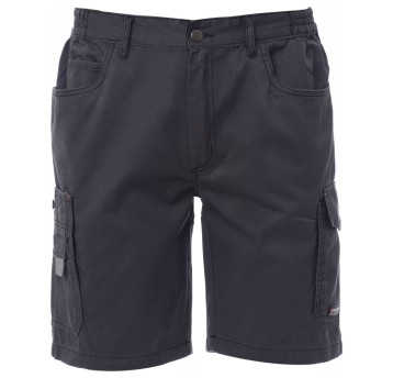 SPODENKI KRÓTKIE BERMUDY SANDIEGO - ZADYMIONY-CZARNY