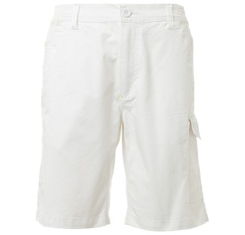 SPODENKI KRÓTKIE BERMUDY SERVICE STRETCH - BIAŁY