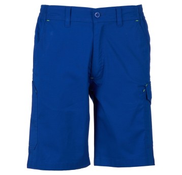 SPODENKI KRÓTKIE BERMUDY SERVICE STRETCH - KRÓLEWSKI NIEBIESKI