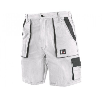 SPODENKI KRÓTKIE CXS LUXY TOMAS MĘSKIE - BIAŁO-SZARY