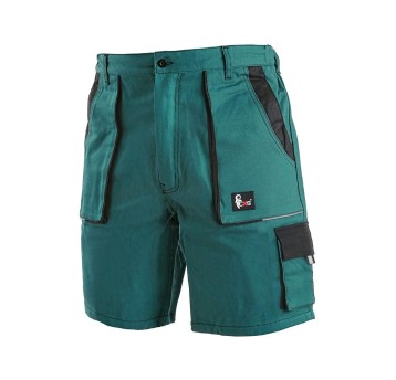 SPODENKI KRÓTKIE CXS LUXY TOMAS MĘSKIE - ZIELONO-CZARNY