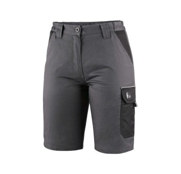 SPODENKI KRÓTKIE CXS PHOENIX FORTUNE DAMSKIE - SZARO-CZARNY