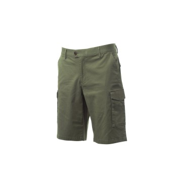 SPODENKI KRÓTKIE MĘSKIE MAJOR SHORTS - ZIELONY WOJSKOWY